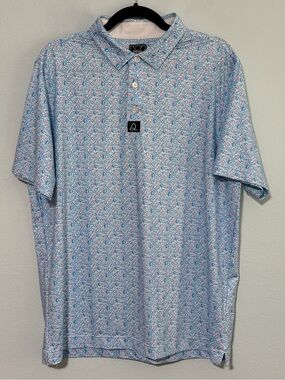 DEOLAX Men’s Back To School Cool Tech Performance Golf Polo - Large